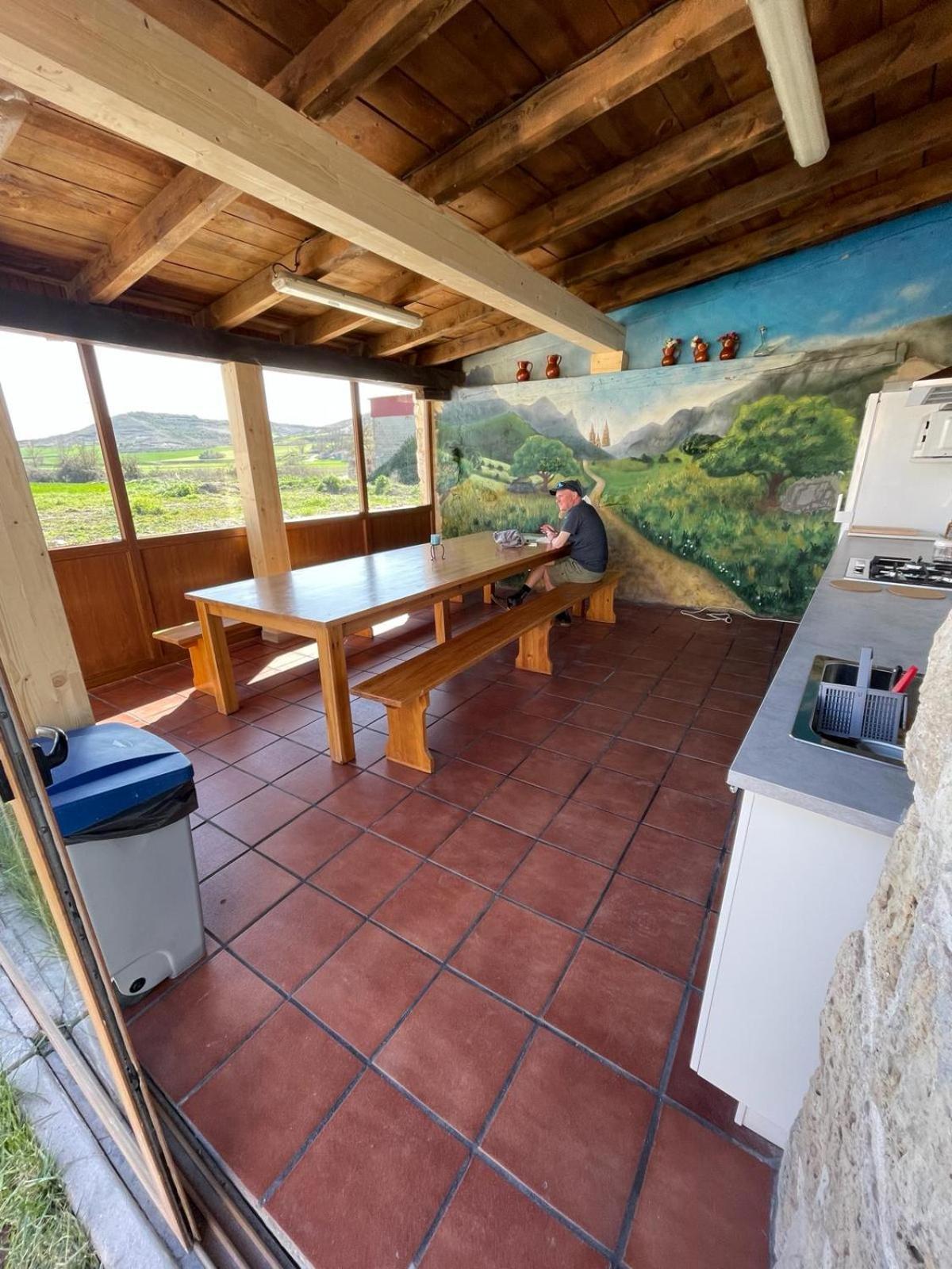 Albergue El Alfar/Pilgrim Hostel Hornillos del Camino Extérieur photo