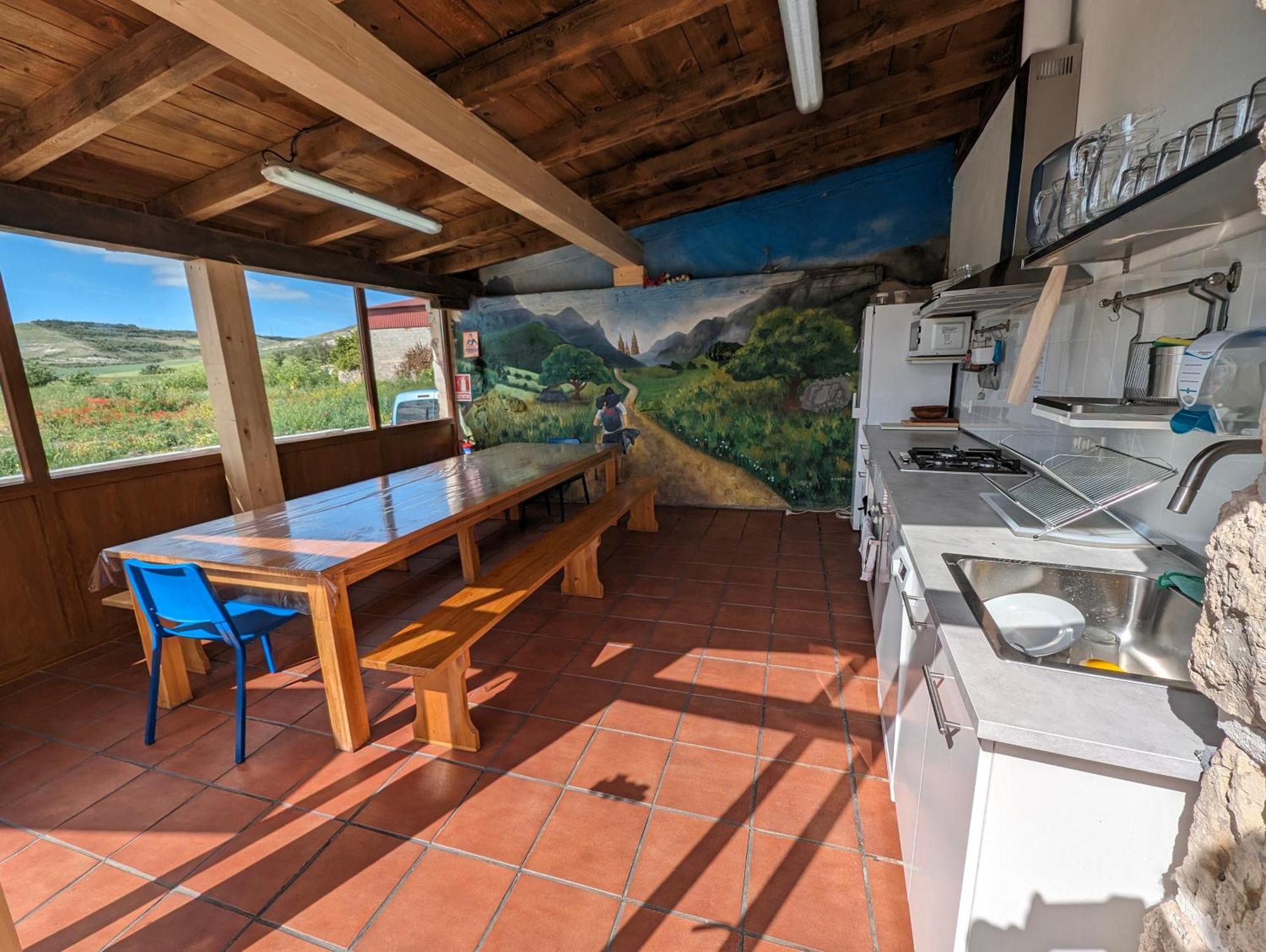 Albergue El Alfar/Pilgrim Hostel Hornillos del Camino Extérieur photo